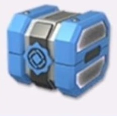 Coffre bleu